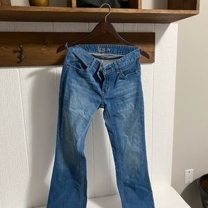 Kimes “Lola” high waist flare denim jeans